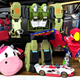 The toys on my desk within reach this morning.